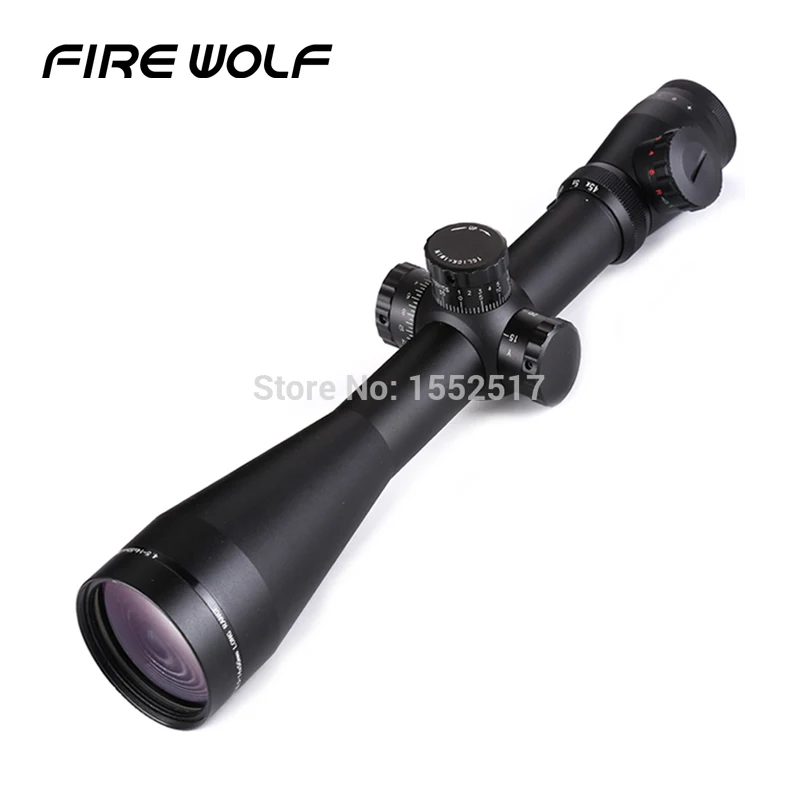 

2018 NEW FIRE WOLF 4.5-14X50 M3 Rifle Scope Mounts Outdoor Equipment Black HD Lens Red Dot Aimpoint Riflescopes Hunting