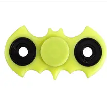 Зеленый Синий Желтый Белый Красный Черный Ручной счетчик стиль Bat spinner для Детей Взрослого Анти-Стресс Игрушки В акции YH795-2