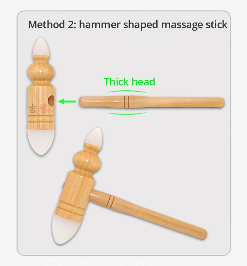 Натуральный триггер точка самомассажная палка для тела Массажная деревянная силиконовая палка для головы снимает боль в мышцах расслабляющий инструмент