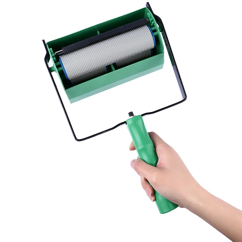 Двухцветная настенная декоративная картина краска ing машина для 7 дюймов роликовая щетка зеленый инструмент