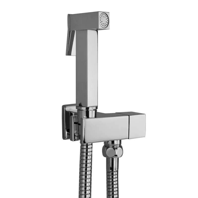 

LIUYUE Bidet Faucets Single Cold Brass Wall Handheld Hygienic Shower Spray Head For Wash Bathroom Toilet Car Rinse Pet air