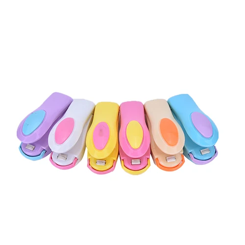 6 цветов портативный мини-запечатыватель бытовой машины Термоупаковщик укупорочная пищевая заставка для пластиковых пакетов пакет мини-гаджеты