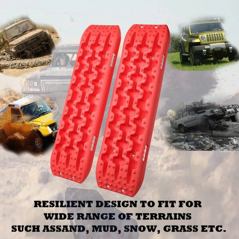 X-BULL песок спортивный комплект из 2 предметов дорожки для восстановления 10T 4x4 транспортного средства песка/снег/грязи Тракс