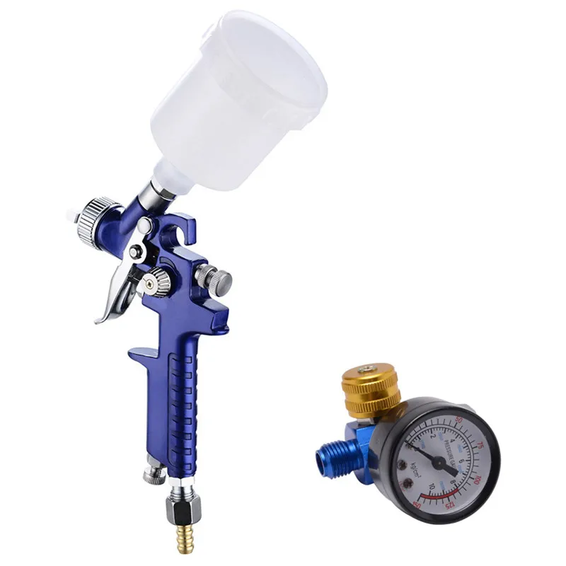 

WAERTA H2000 0.8/1.0mm Nozzle barometer Spray Guns Sprayer Paint Airbrush Mini Spray Gun for Painting Cars Aerograph Tool