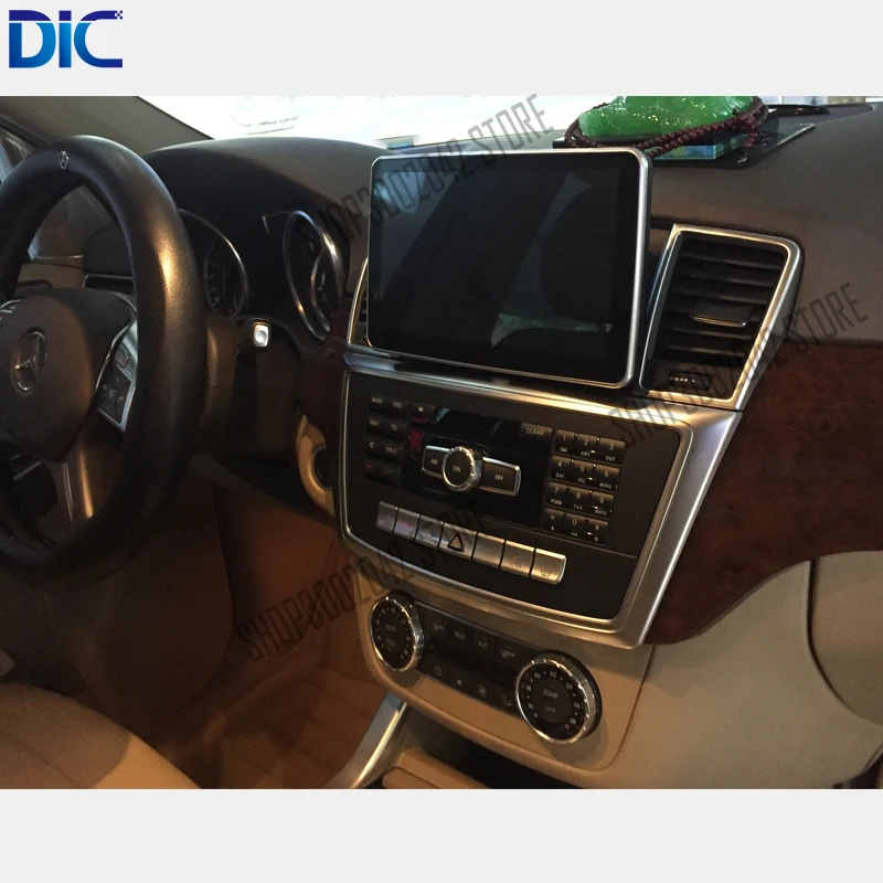 Perfect 6.0 Android system navigation player vertical screen steering wheel original control 9 inch 12 inch for Benz ML GL 2012-2017 9