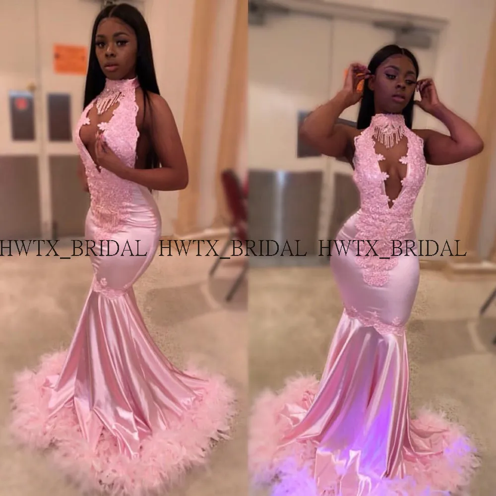 girls pink formal dress