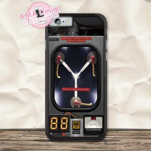 

Flux Capacitor Back To The Future Protective Case For iPhone X Xs Max Xr 8 7 6 6s Plus 5 5s SE 5c 4 4s For iPod Touch