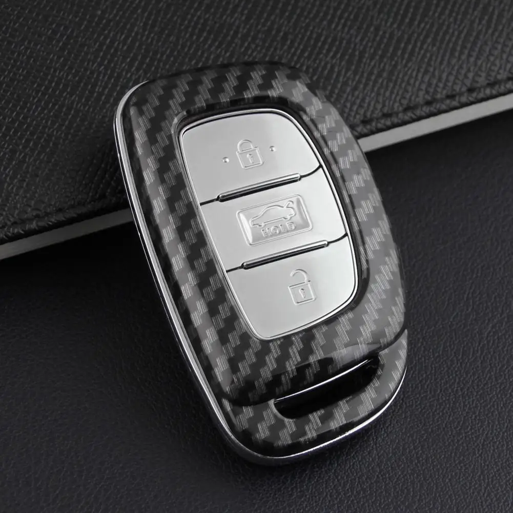 ABS жесткий корпус СО2 волоконный автомобильный чехол для ключей- hyundai Sonata- hyundai Tucson- hyundai Elantra брелок
