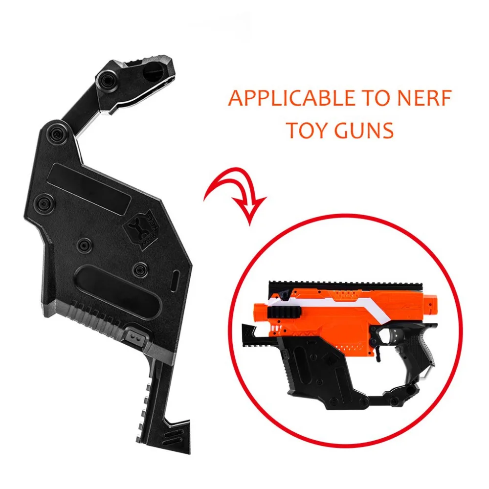 

WOR KER Modification Accessories MOD Style Mount Combo Imitation Parts For Nerf Stryfe Toy Peashooter Dagger-Toy Sleeve