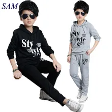 2019 spring and autumn children boy clothes suit Hoodie long sleeve Children Clothing Set Boys Kids