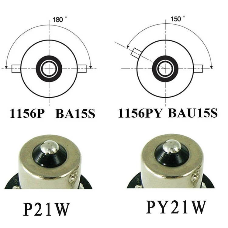 LM 2x светодиодный CANBUS без ошибок 1156 7506 BA15S P21W светодиодный BAU15S PY21W T20 7440 спереди указатели поворота без вспышки 1500LM, желтый, белый - Испускаемый цвет: 1156 BAU15S