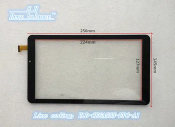 

New 10.1in Digital Glass Panel original tablet computer handwritten Capacitor Touch screen Code YLD-CEGA555-FPC-A1