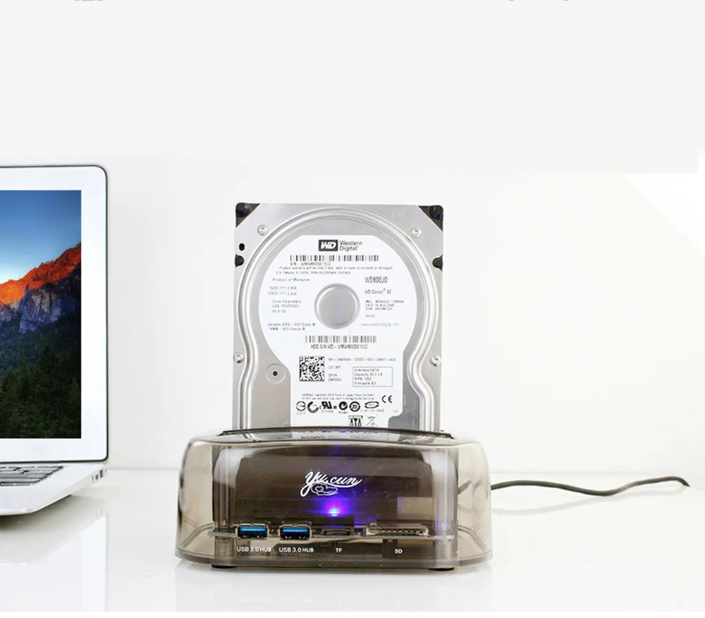 2 5/3 5 дюймов SATA SSD / HDD USB 3 0 6 Гбит/с коробка для жесткого диска клонирование USB3.0