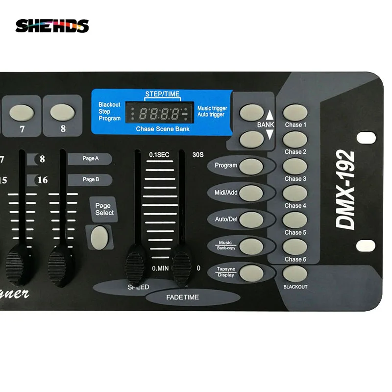  Free shipping  192 DMX Controller DJ Equipment DMX 512 Console Stage Lighting For LED Par Moving He - 32959394979