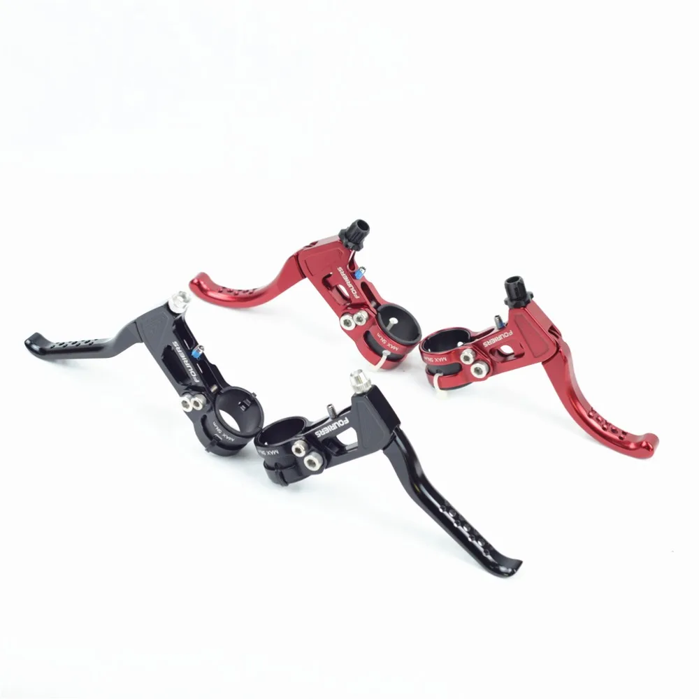 

FOURIERS BR-DX004 Bike Bicycle CNC machined Light weight design Mini V-brake lever Fits SHIMAN0 Road Bikes standard brake cable