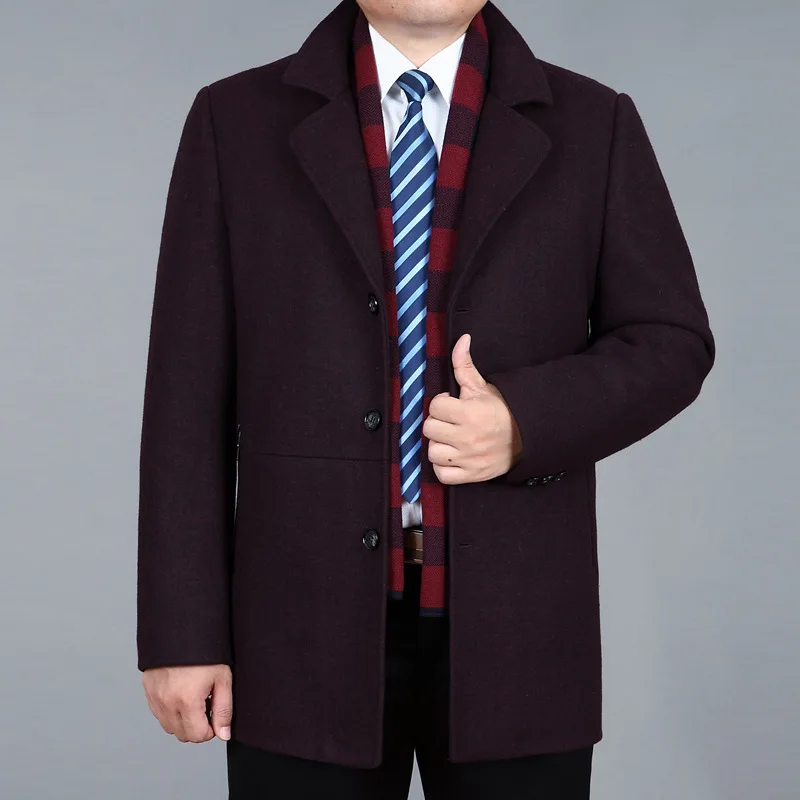business coats peacoat dust trench overcoats long jackets