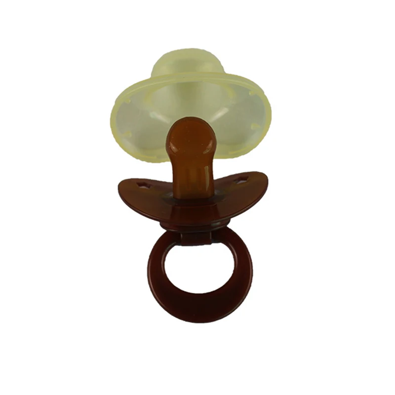 Silicone Nibbler Pacifier Ring Holder For Chupets Baby Nipples Feeding