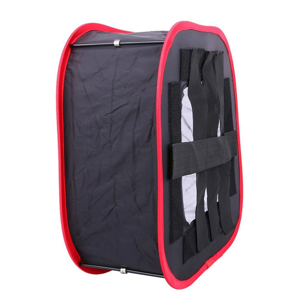40cm Universal Portable Foldable Flash Softbox Diffuser For YN300 YN320 YN600 YN900 Led Video Light Panel Collapsible Soft Filter (4)