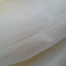 4 ярдов слоновой кости белый Иллюзия Тюль Ткань для невесты ткань кружева для свадьбы, вуали, пачки, юбки, шляпы