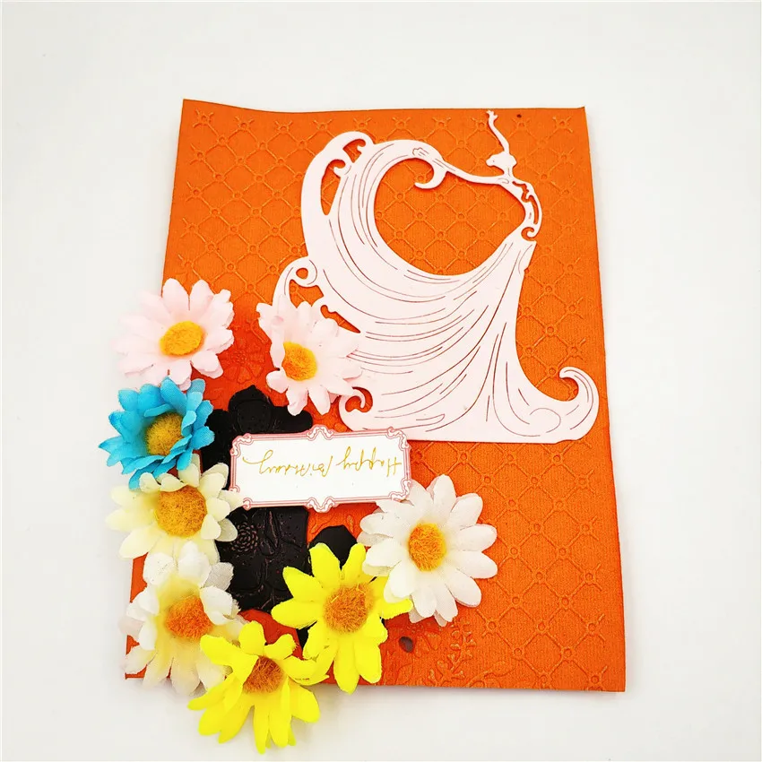 

AZSG Lonely dancer Cutting Dies For DIY Scrapbooking Die Decoretive Embossing Stencial DIY Decoative Cards Die Cutter
