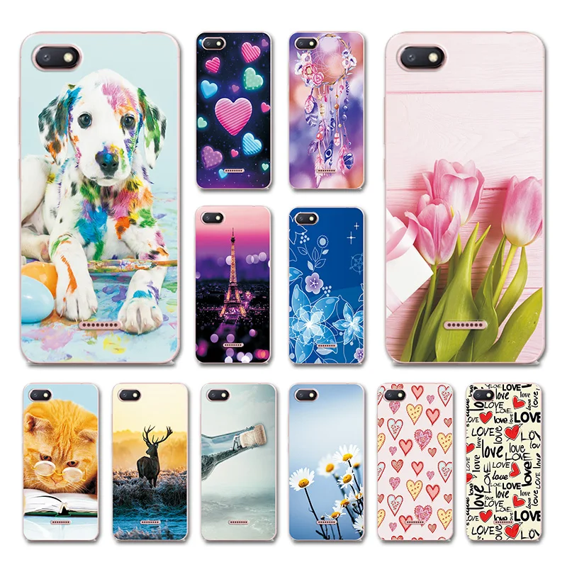 

For Redmi Note 5 6 5A Pro Phone Case Love Heart Back Cover For Redmi 5 6 5A 6A 5Plus 6Pro Cute Style For Xiaomi Mi6X Mi5X Cases