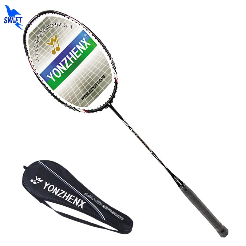 

Nano Carbon Professional Game 3U Badminton Racket G3 Racket Handle Ultralight Adult Badminton Racquet 30 LBS With Original Bag