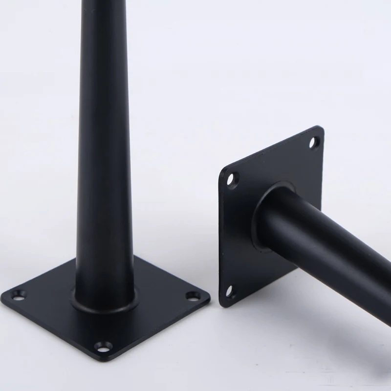 4Pcs-Furniture-table-legs-black-Gold-Metal-Tapered-Sofa-Cupboard-Cabinet-Leg-Feet-200MM-With-Mounting (5)