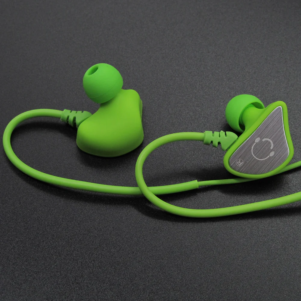 KST Q3 Sport Headset Earphone Headphones With Triangle Cone Earbuds & HD Mic & Wire control 