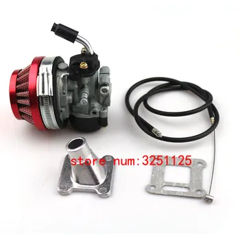 

Free shipping ATV 49cc Performance 19mm Carb Carburetor Air Filter Assembly for 2-stroke 47cc 49 Cc Mini Pocket Bike Group-76