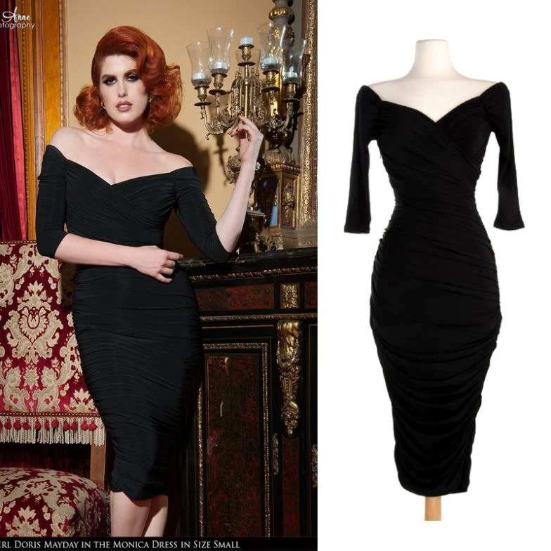 50s style formal dress