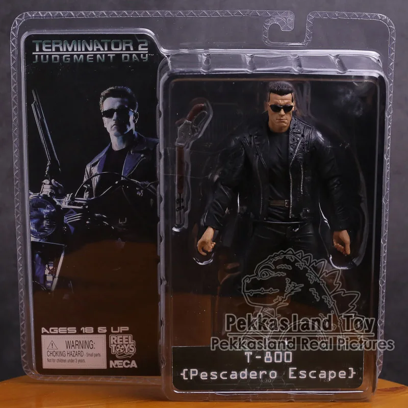 NECA Терминатор 2 T-800 T-1000 эндоскелет ПВХ фигурка коллекционная игрушка " 18 см