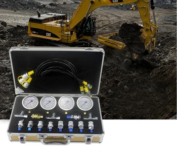 Professional excavator hydraulic manometer Diagnostic Test Kit For Excavator Caterpillar Y