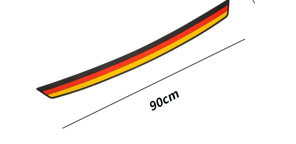 1 шт. автомобильный бампер на багажник, защитная накладка, резиновая Накладка на порог для автомобиля, накладка на бампер, резиновая накладка, протектор для автомобиля, аксессуары для укладки