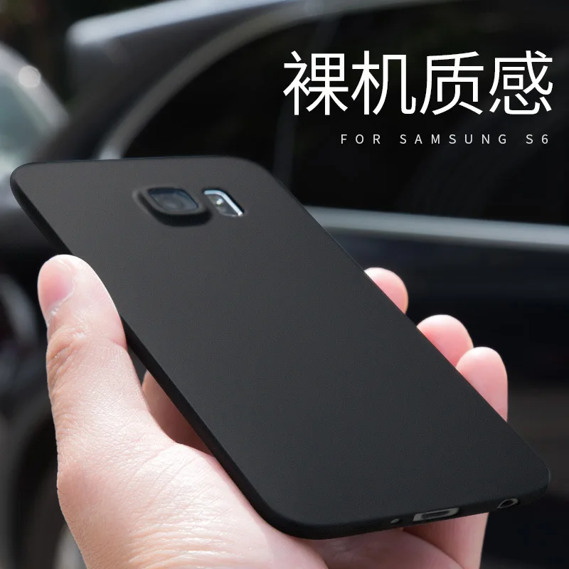 

Soft TPU Case For Samsung Galaxy S7 S7edge S6 S6edge Ultra-thin Matte Skin Protective back cover for samsung s6 s7 edge shell