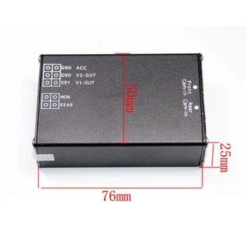 

video control switch for rear front car camera connection Camera Switch or Combiner control box for camera