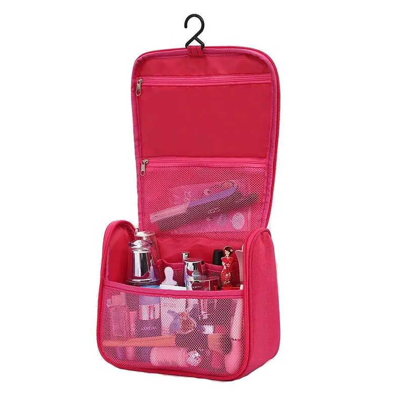 New Waterproof Women Hanging Makeup Bag Polyester Travel Organizer