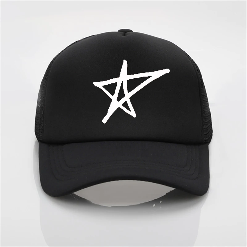 

Fashion net cap Avril Lavigne Printing baseball cap Men and women Summer Trend Cap New Youth Joker sun hat Beach Visor hat