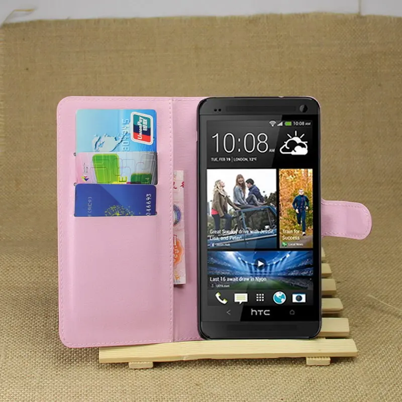 Роскошь для HTC One Max случае мода телефон принципиально Чехлы T6 coques Флип Кожа PU