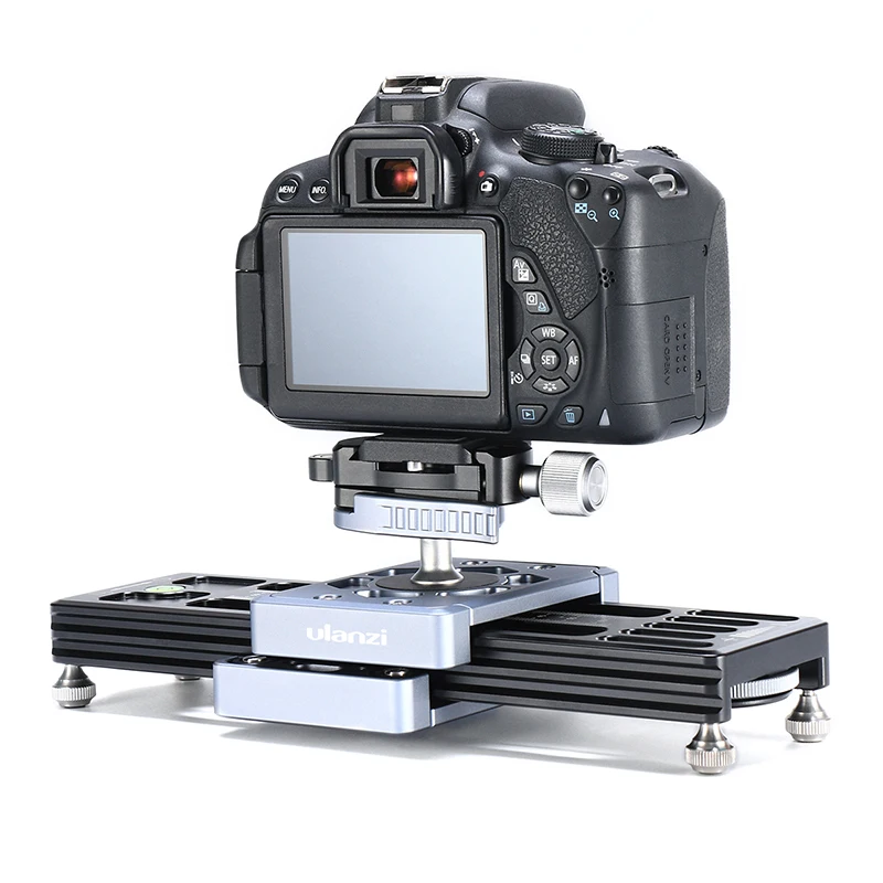 

Ulanzi SL-260 Pocket Camera Slider Track Rail for Video Camera DSLR Camcorder Phone Mini Portable DSLR Slider Rail Systerm