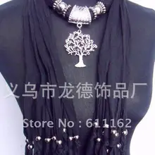 Синий цвет выдалбливают завод pendantшарфы ожерелья ювелирные изделия цвета смешанные случайный 24 шт