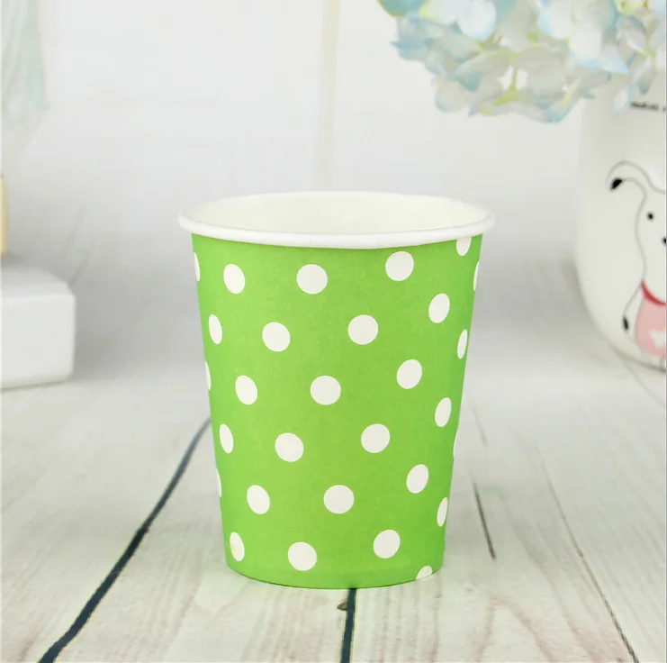 FANLUS Creative Princess Friendship Birthday Party Paper Cups Disposable Tableware (6pcs), Multi Color Party Supplies (16)
