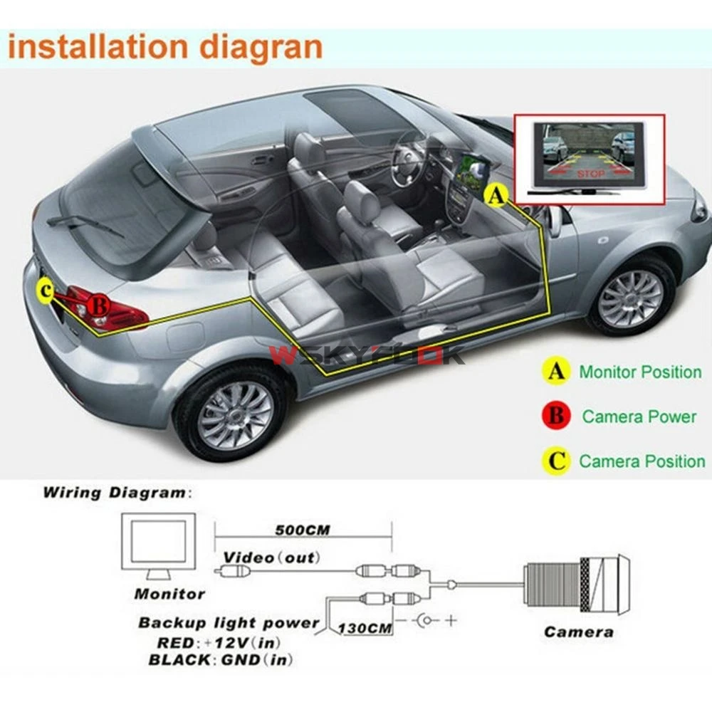 For Kia K2 Rio Sedan Hatchback Ceed 2013 Hyundai Accent Solaris Verna 2014 I30 Car Rear View License Plate Frame Camera 600L CCD-in Vehicle Camera from ...