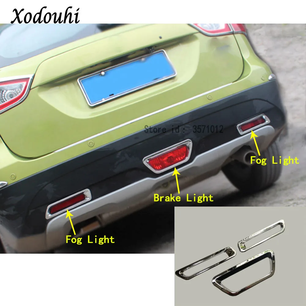 For Suzuki S cross scross SX4 2014 2015 2016 2017 cover ABS Chrome lamp