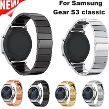 Нержавеющая сталь ремешок для наручных часов для samsung Шестерни S3 классический ремень ремешок для часов из нержавеющей стали для samsung Шестерни S3 классический Frontier/классические часы