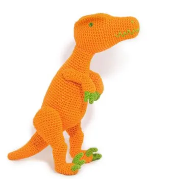 

crochet toys amigurumi rattle dinosaur model number w38