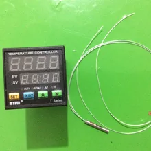 90-265 V MYPIN двойной цифровой F/C PID Температура контроллер термостат 72WmmX72HmmX80Lmm TA7-SSR(выход SSR+ 2 сигнализации)+ PT100