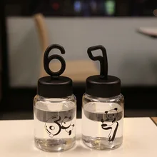 6/7/8/9 мультфильм каваи панда цифровой Кубок Высокое качество Стекло чашки волшебная Кофе кружка Чай чашки портативный Термальность бутылка для воды