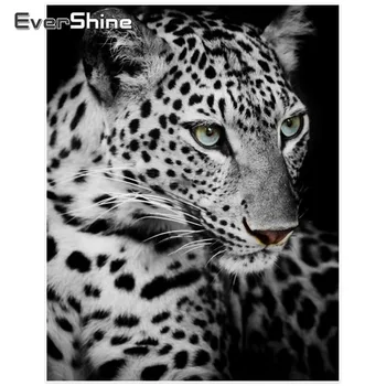 

Evershine DIY Diamond Painting Full Square Animals Diamond Embroidery Cheetah Diamond Mosaic Full Display Handmade Home Decor