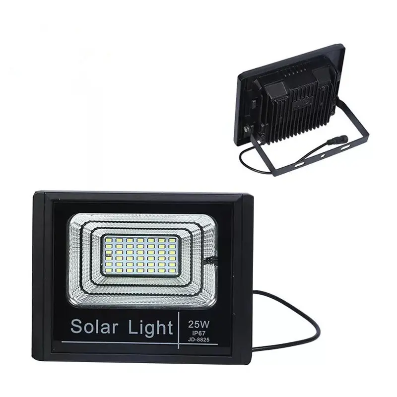 US $24.30 10W25W45W120W outdoor solar street light flood light outdoor lighting bright waterproof large solar panel remote wall lamp
