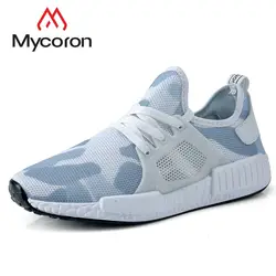 MYCORON Лидер продаж для мужчин повседневное мужские кроссовки дышащая брендовая дизайнерская обувь нескользящие Кроссовки Обувь Sapato Masculino